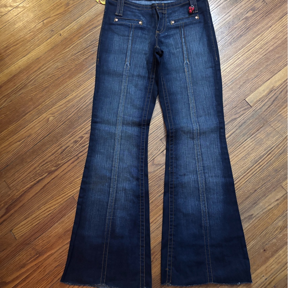 Dollhouse Dark Blue Flare Jeans